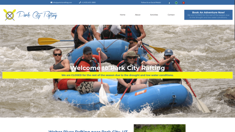 park city rafting